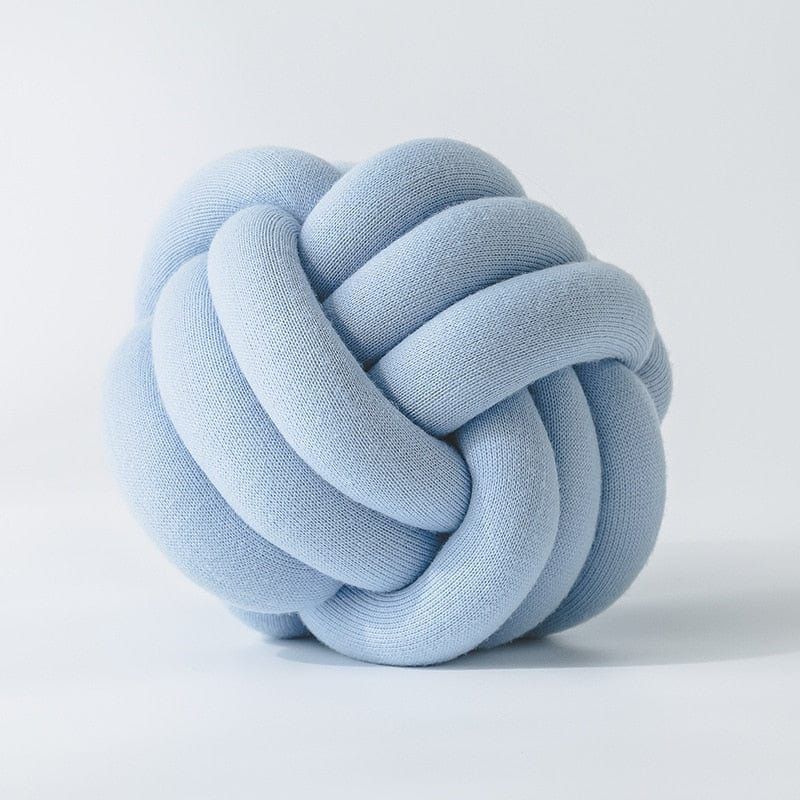 Blue Knot Pillow